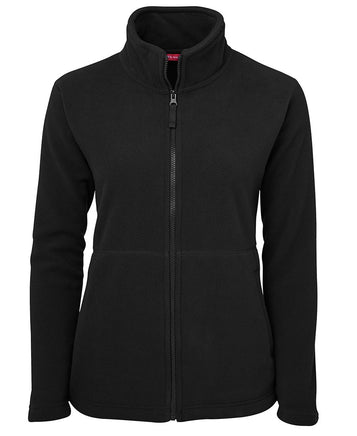 JBs Ladies Full Zip Polar Fleece Black