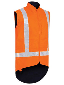 BISLEY TTMC Taped Lined Vest Orange