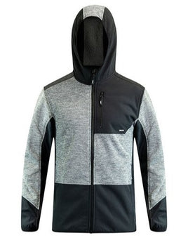 BISON Hooded Sweatshirt Contrast Grey/Black