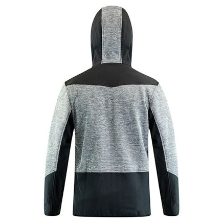 BISON Hooded Sweatshirt Contrast Grey/Black