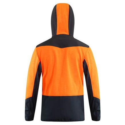 BISON Hooded Sweatshirt Contrast Orange/Black