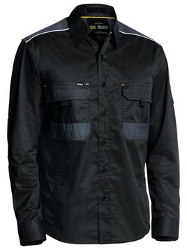 Products BISLEY LS Mechanical Stretch Shirt Black