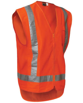 BISON TTMC-W17 Polyester Vest Orange
