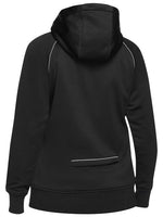 BISLEY Womens Sherpa Lined Hoodie Black