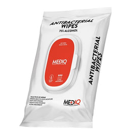 MEDIQ Anti Bacterial Wipes Pk 80