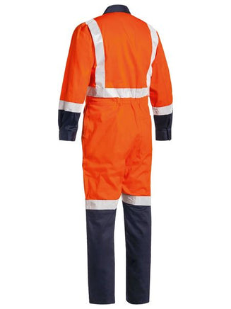 BISLEY Taped TTMC Hi Vis Lightweight Drill Overall