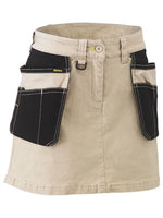 BISLEY Womens Flx & Move Skort Stone