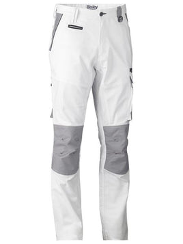 BISLEY Painters Cargo Pants White