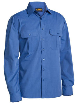 BISLEY LS Metro Shirt Blue