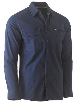 BISLEY LS Utility Shirt Navy