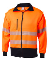 Daneunder Orange Hi Vis Jacket / Vest (showing Jacket option)