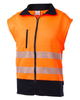 Daneunder Orange Hi Vis Jacket / Vest (showing Vest option)