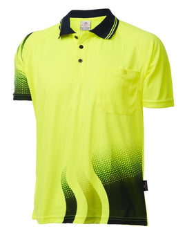 DANEUNDER Wave Polo Yellow