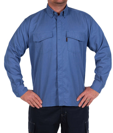 DANEUNDER FR LS Shirt Blue