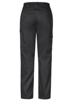 SYZMIK Womens Stretch Cargo Pant Charcoal