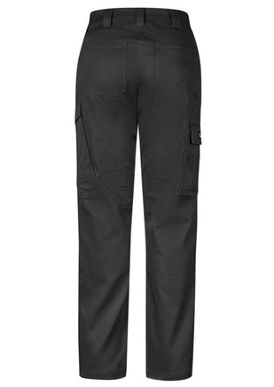 SYZMIK Womens Stretch Cargo Pant Charcoal