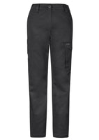 SYZMIK Womens Stretch Cargo Pant Charcoal