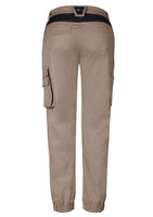 SYZMIK Womens Streetworx Tough Pant Khaki