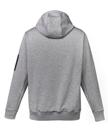 SYZMIK Multi Pocket Hoodie Grey Marle