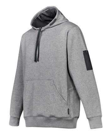 SYZMIK Multi Pocket Hoodie Grey Marle